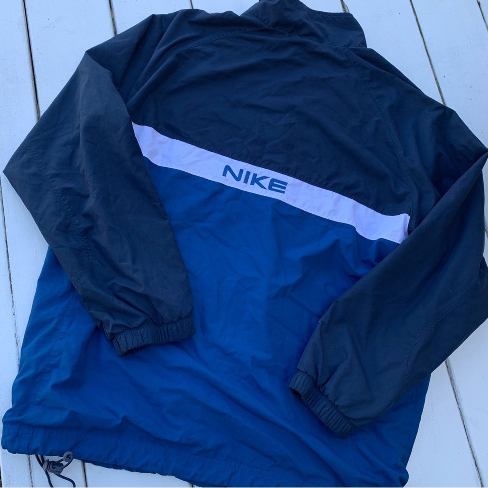 Vintage Lined Nike Spellout Windbreaker